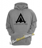 AMARANTHE - Logo - šedá pánska mikina