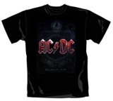 AC/DC - Red Logo - Black Ice motive - čierne pánske tričko