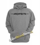 ARCHITECTS - Logo - šedá pánska mikina