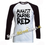 AUGUST BURNS RED - Big Logo - pánske tričko s dlhými rukávmi