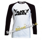 BLACK SABBATH - Logo - pánske tričko s dlhými rukávmi