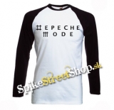 DEPECHE MODE - Logo - pánske tričko s dlhými rukávmi