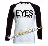 EYES SET TO KILL - Logo - pánske tričko s dlhými rukávmi