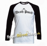 FIVE FINGER DEATH PUNCH - Logo - pánske tričko s dlhými rukávmi