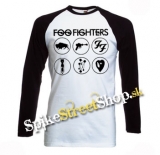 FOO FIGHTERS - Album Collection - pánske tričko s dlhými rukávmi