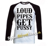 LOUD PIPES - pánske tričko s dlhými rukávmi