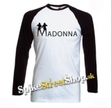 MADONNA - Logo - pánske tričko s dlhými rukávmi
