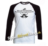 MASTODON - Logo - pánske tričko s dlhými rukávmi