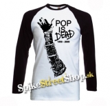 MICHAEL JACKSON - Pop Is Dead - pánske tričko s dlhými rukávmi