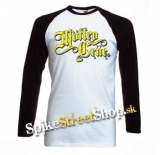 MOTLEY CRUE - Logo - pánske tričko s dlhými rukávmi