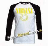 NIRVANA - Little Smile - pánske tričko s dlhými rukávmi