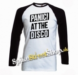 PANIC AT THE DISCO - Big Logo - pánske tričko s dlhými rukávmi