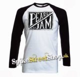 PEARL JAM - Logo - pánske tričko s dlhými rukávmi