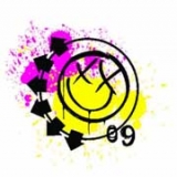 BLINK 182 - Colour Smile - odznak