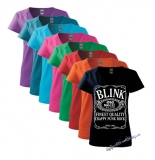 BLINK 182 - Jack Daniels Motive - farebné dámske tričko