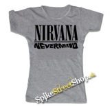 NIRVANA - Nevermind - šedé dámske tričko