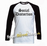 SOCIAL DISORTION - Logo - pánske tričko s dlhými rukávmi