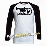 TWENTY ONE PILOTS - Logo - pánske tričko s dlhými rukávmi