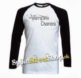 VAMPIRE DIARIES - Logo - pánske tričko s dlhými rukávmi