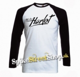 WE ARE HARLOT - Logo - pánske tričko s dlhými rukávmi