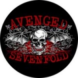 AVENGED SEVENFOLD - Skull 5 - odznak