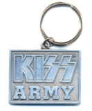 KISS - Army Logo - kovový prívesok na kľúče