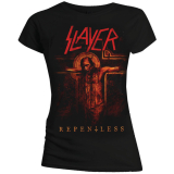 SLAYER - Repentless Crucifix - čierne dámske tričko