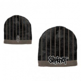 SLIPKNOT - Black Gray Striped Beanie - zimná čiapka