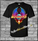 JOURNEY - Logo - čierne pánske tričko