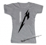 METALLICA - Hardwired B&W - šedé dámske tričko