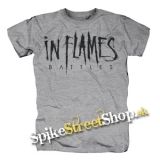 IN FLAMES - Battles - sivé pánske tričko