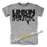 LINKIN PARK - Logo & Band - sivé pánske tričko