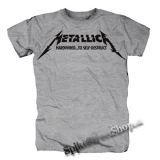 METALLICA - Hardwired To Self Destruct - sivé pánske tričko