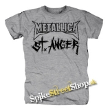 METALLICA - St Anger - sivé pánske tričko