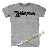 WHITESNAKE - Logo - sivé pánske tričko