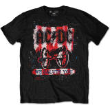 AC/DC - We Salute You Bold - čierne pánske tričko