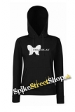 COLDPLAY - Butterfly Logo - čierna dámska mikina