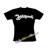 WHITESNAKE - Logo - čierne dámske tričko