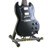 Gitara ANGUS YOUNG - GIBSON SG BACK IN BLACK - Mini Guitar USA