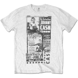 JOHNNY CASH - The Fabulous Johnny Cash Show - biele pánske tričko