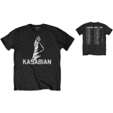 KASABIAN - Ultra Face 2004 Tour - čierne pánske tričko