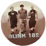 BLINK 182 - kapela ČB II - odznak