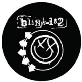 BLINK 182 - smajlo + logo - odznak