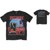 RUSH - 1981 Tour - čierne pánske tričko