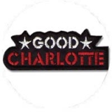 GOOD CHARLOTTE - logo na bielom podklade - odznak