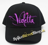 VIOLETTA - Logo - čierna šiltovka (-30%=AKCIA)