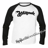 WHITESNAKE - Logo - pánske tričko s dlhými rukávmi