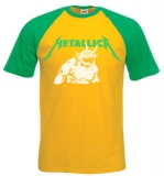 METALLICA - Rasta Jump - žltozelené pánske tričko