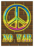 PEACE - No War - vlajka