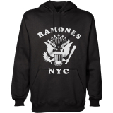 RAMONES - Retro Eagle New York City - čierna pánska mikina